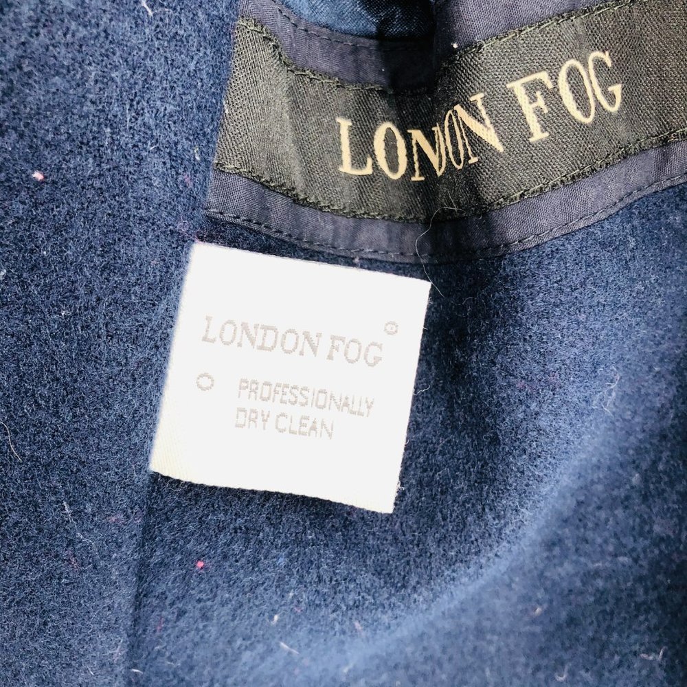 London Fog Petite Button Down Trench Coat - Picture 12 of 13